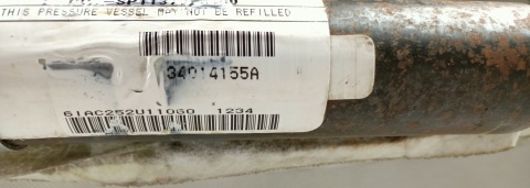 Kurtyna powietrzna Airbag sufitowa Chrysler Voyager 2008-2016 3401455A
