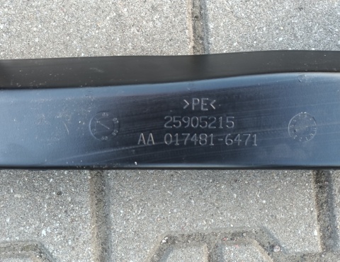 Tunel powietrza deski rozdzielczej Cadillac CTS 2011-2015 15843182 25800284 25800285 25800290 25905216 25905215 15843181