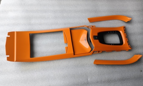 Panele tunelu środkowego + przełącznik hamulca postojowego Cadillac CTS 2010-2015 15935228