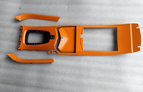 Panele tunelu środkowego + przełącznik hamulca postojowego Cadillac CTS 2010-2015 15935228