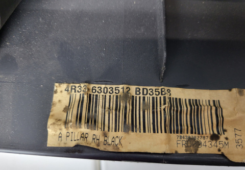 Panel słupka Ford Mustang 2010-2014 4R33-630312