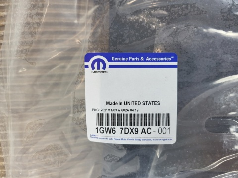 NOWA Nakładka progu bagażnika Dodge Durango 2011-2022 1GW67DX9AC 6ZP59DX9AA
