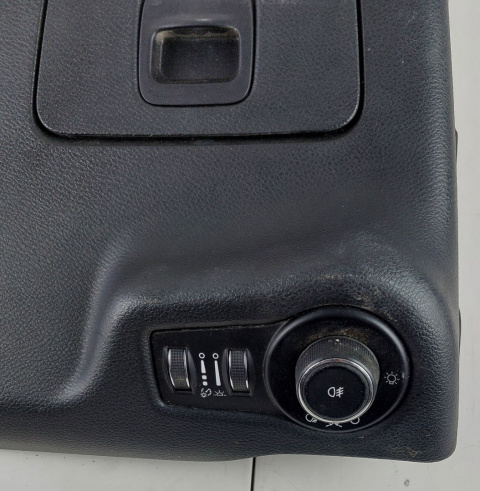 Panel deski rozdzielczej lewy dolny + przełącznik świateł Jeep Cherokee 2014 1YW04DX9AE