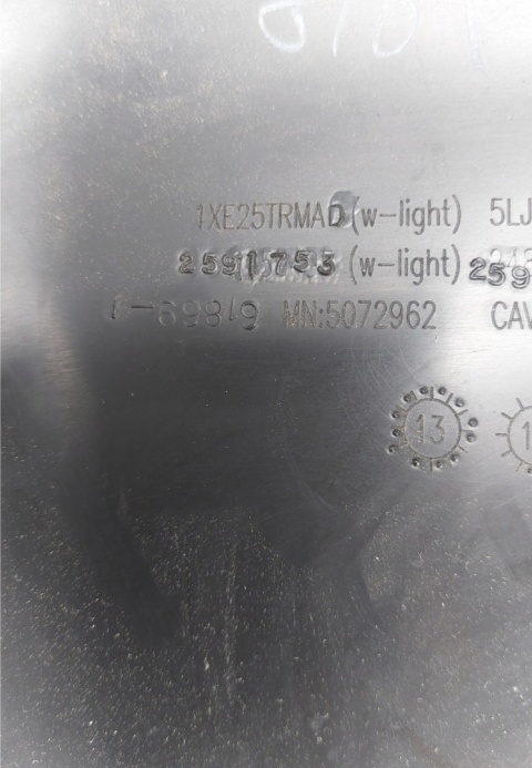 Panel wykończenie deski rozdzielczej Jeep Cherokee 2014+ 1XE25TRMAD