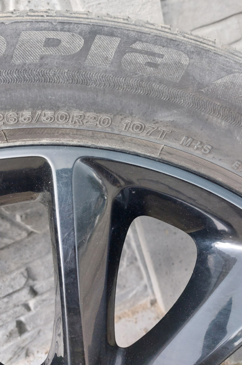 Koła 265/50R20 Komplet Dodge Durango 2018