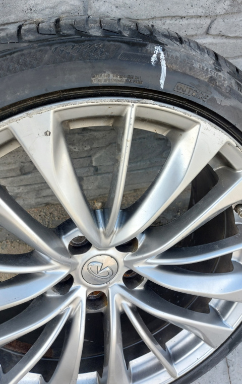 Koła alufelgi 225/45R19 5x114,3 Infiniti