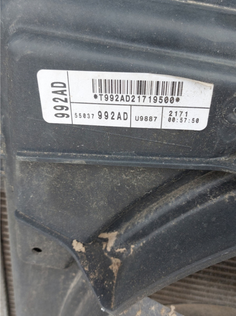 Komplet chłodnic + wentylator Dodge Durango 2011-2020 55037992AD