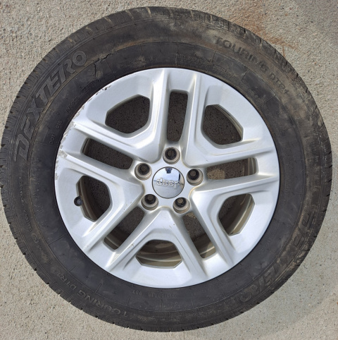 Koło alufelga uszkodzona 215/65R16 16x6,5J Jeep 5VC24TRMAA