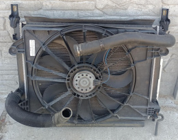 Wentylator + chłodnice komplet Chrysler 300 2012 55111282AB