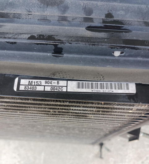 Wentylator + chłodnice komplet Chrysler 300 2012 55111282AB
