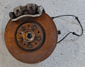 Zwrotnica piasta tarcza zacisk hamulcowy jarzmo czujnik ABS Jeep Compass 2017-2018 68259529AB