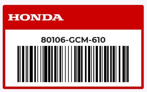 Błotnik HONDA SZX50S X8R 1998-2001 80106-GCM-610