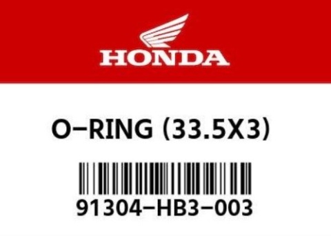 Oring króćca gaźnika 33.5X30 HONDA XL125 Varadero CBF125 XR125L XLR125 CLR125 CG125 NX125 TL125 91304-HB3-003