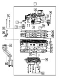 Czujnik ciśnienia oleju skrzyni biegów 62TE MOPAR 5078708AC Dodge Chrysler