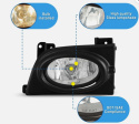 Lampy przeciwmgielne halogeny Civic 2006-2011 08V31SNA100B