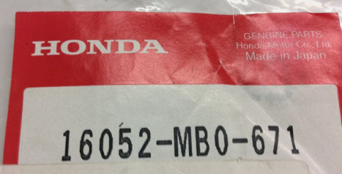 Sprężyna HONDA 16052-MB0-671