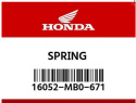 Sprężyna HONDA 16052-MB0-671