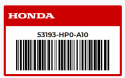 Sprężyna dźwigni powrotnej HONDA 53193-HP0-A10