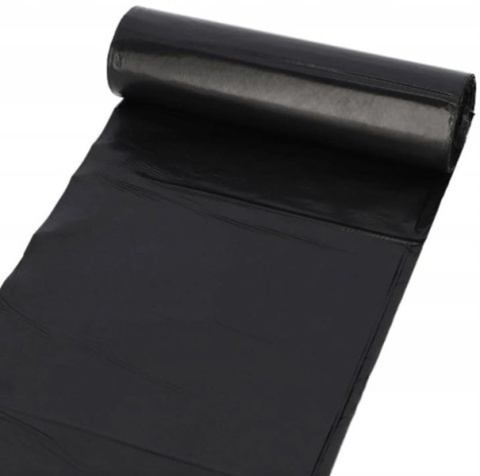 Grube mocne worki na śmieci 200L (98x115cm) 35 mikronów - 1 rolka - 10 sztuk