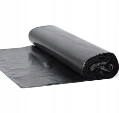 Grube mocne worki na śmieci 200L (98x115cm) 35 mikronów - 1 rolka - 10 sztuk