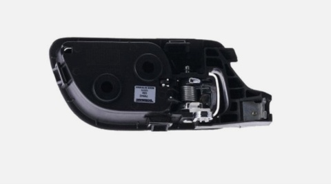 Klamka przednia lewa wewnętrzna czarna Honda Accord 2003-2007 HO1352132 H462172 HU-HD2238MA-FL