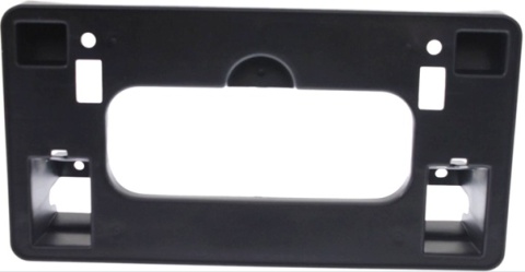 Przedni uchwyt tablicy rejestracyjnej teksturowany czarny Honda Civic sedan 2006-2008 HDCI06FBLP REPH017303