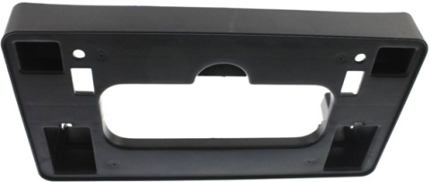 Przedni uchwyt tablicy rejestracyjnej teksturowany czarny Honda Civic sedan 2006-2008 HDCI06FBLP REPH017303