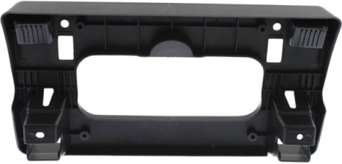 Przedni uchwyt tablicy rejestracyjnej teksturowany czarny Honda Civic sedan 2006-2008 HDCI06FBLP REPH017303
