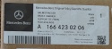 Jarzmo hamulca Mercedes GL ML 2006-2019 A1664230206