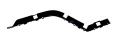 Wspornik zderzaka lewy Honda Accord 2006-2007 REPH762712 HO1132100