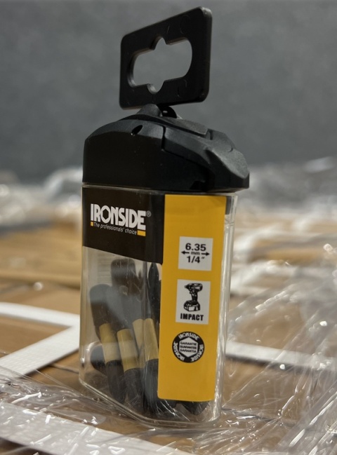 Zestaw udarowych bitów IRONSIDE PZ1 32 mm - opakowanie 10 sztuk