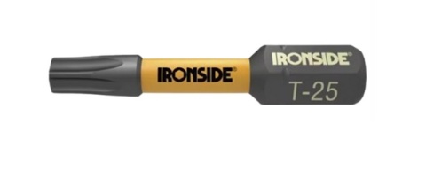 Zestaw udarowych bitów IRONSIDE T-25 32 mm - opakowanie 10 sztuk