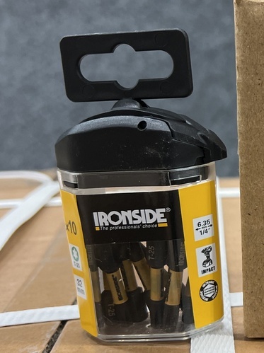 Zestaw udarowych bitów IRONSIDE T-25 32 mm - opakowanie 10 sztuk