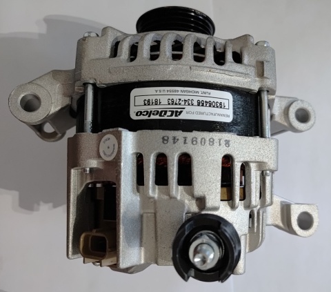 Alternator ACDelco Ford Mazda Mercury 2008-2013 19306456 334-2763 18193