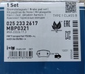 Klocki hamulcowe MEYLE VW Multiwan Transporter California Audi A6 A4 1997-2024 025 233 2617 MBP0321