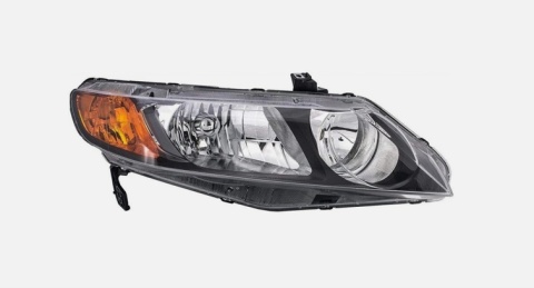 Lampa przednia prawa Honda Civic 2006-2008 KVH100159 HO2503125