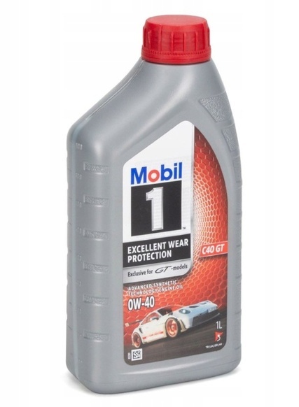 Olej silnikowy MOBIL 1 C40 GT 0W-40 butelka 1l