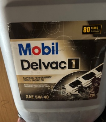Olej silnikowy MOBIL DELVAC 1 5W40 kanister 20l