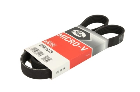Pasek klinowy wielorowkowy GATES Alfa Romeo Audi BMW Citroen Fiat Honda Peugeot Seat Skoda Subaru VW 1994-2016 6PK1078