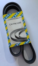 Pasek klinowy wielorowkowy SNR BMW 7 8 Dacia Sandero Logan Renault Clio Logan Modus Twingo Wind 1994-2015 CA 7PK1036