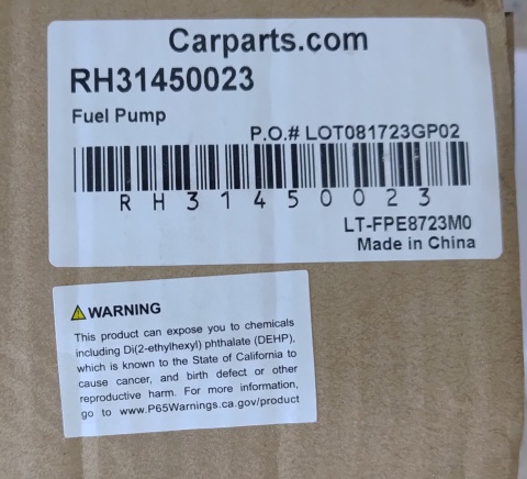 Pompa paliwowa Honda Civic 2006-2011 RH31450023