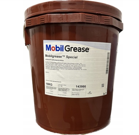 Smar litowy MOBILGREASE SPECIAL wiadro 18kg