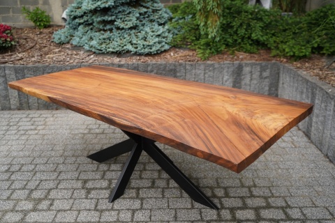 Stół z litego drewna SUAR 220 cm