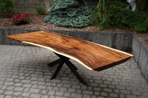 Stół z litego drewna SUAR 260 cm