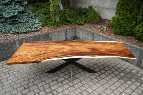 Stół z litego drewna SUAR 260 cm