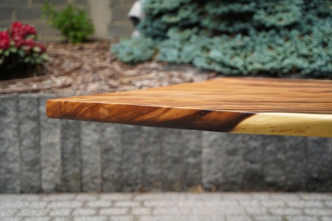 Stół z litego drewna SUAR 260 cm