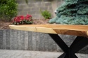 Stół z litego drewna SUAR 260 cm