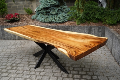 Stół z litego drewna SUAR 260 cm