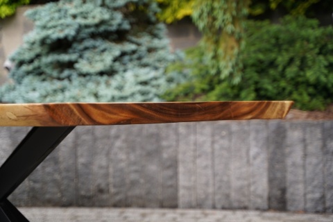 Stół z litego drewna SUAR 261 cm
