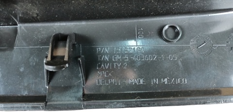 Podszybie deski rozdzielczej Saab 9-7x 15132181